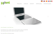 Tablet Screenshot of hp-dent.com